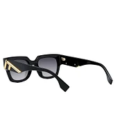 FENDI Women's FENDI First 63mm Rectangle Sunglasses