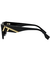 FENDI Women's FENDI First 63mm Rectangle Sunglasses