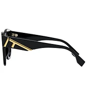 FENDI Women's FENDI First 63mm Square Sunglasses