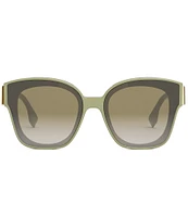 FENDI Women's FENDI First 63mm Square Sunglasses