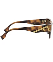 FENDI Women's Fendi First Havana Round Sunglasses