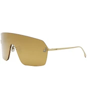 FENDI Women's Fendi First Shield Rectangle Sunglasses