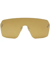 FENDI Women's Fendi First Shield Rectangle Sunglasses