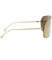 FENDI Women's Fendi First Shield Rectangle Sunglasses