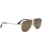 FENDI Women's Fendi Sky 61mm Flash Aviator Sunglasses