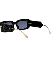 FENDI Women's Fendigraphy 51mm Rectangle Sunglasses