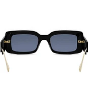 FENDI Women's Fendigraphy 51mm Rectangle Sunglasses