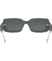 FENDI Women's Fendigraphy 51mm Rectangle Sunglasses