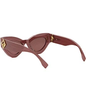 FENDI Women's FF Diamonds 52mm Cat Eye Sunglasses