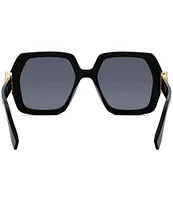 FENDI Women's FF Diamonds 53mm Square Sunglasses