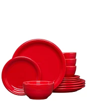 Fiesta Bistro Coupe 12-Piece Dinnerware Set, Service for 4