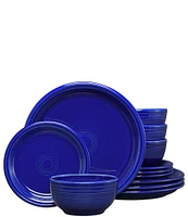 Fiesta Bistro Coupe 12-Piece Dinnerware Set, Service for 4