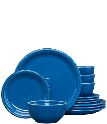 Fiesta Bistro Coupe 12-Piece Dinnerware Set, Service for 4