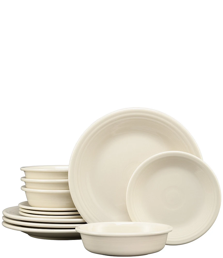 Fiesta 12-Piece Classic Dinnerware Set