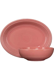Fiesta 2-Piece Oval Platter & Bistro Bowl Serve Set