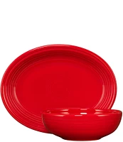 Fiesta 2-Piece Oval Platter & Bistro Bowl Serve Set
