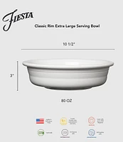 Fiesta 2-qt. Ceramic Serving Bowl