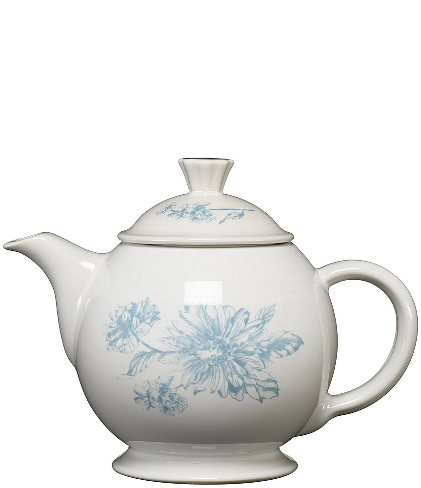 Fiesta Botanical Floral Collection Covered Teapot