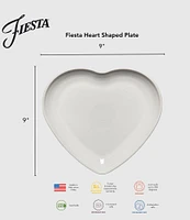 Fiesta Botanical Floral Collection Heart Shaped Plate - 9#double;