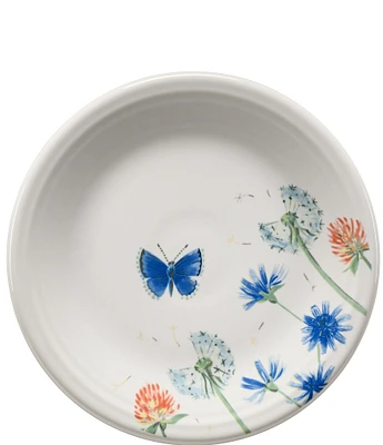 Fiesta Breezy Floral Salad Plate