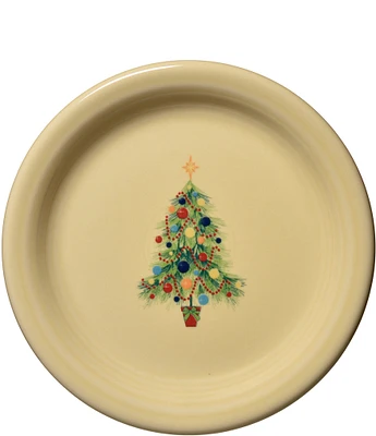 Fiesta Christmas Tree Appetizer Plate