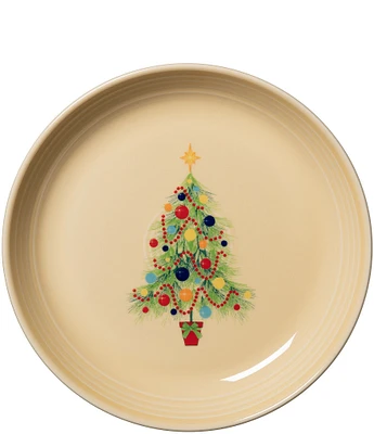 Fiesta Christmas Tree Coupe Luncheon Plate