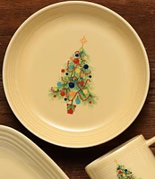 Fiesta Christmas Tree Coupe Luncheon Plate