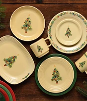 Fiesta Christmas Tree Coupe Luncheon Plate