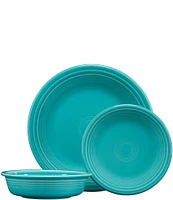 Fiesta Classic Rim 3pc Place Setting, Service For 1