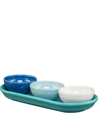 Fiesta Coastal Blues 4-Piece Condiment Set