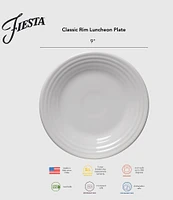 Fiesta Coastal Seahorse Luncheon Plate