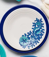 Fiesta Coastal Seahorse Luncheon Plate