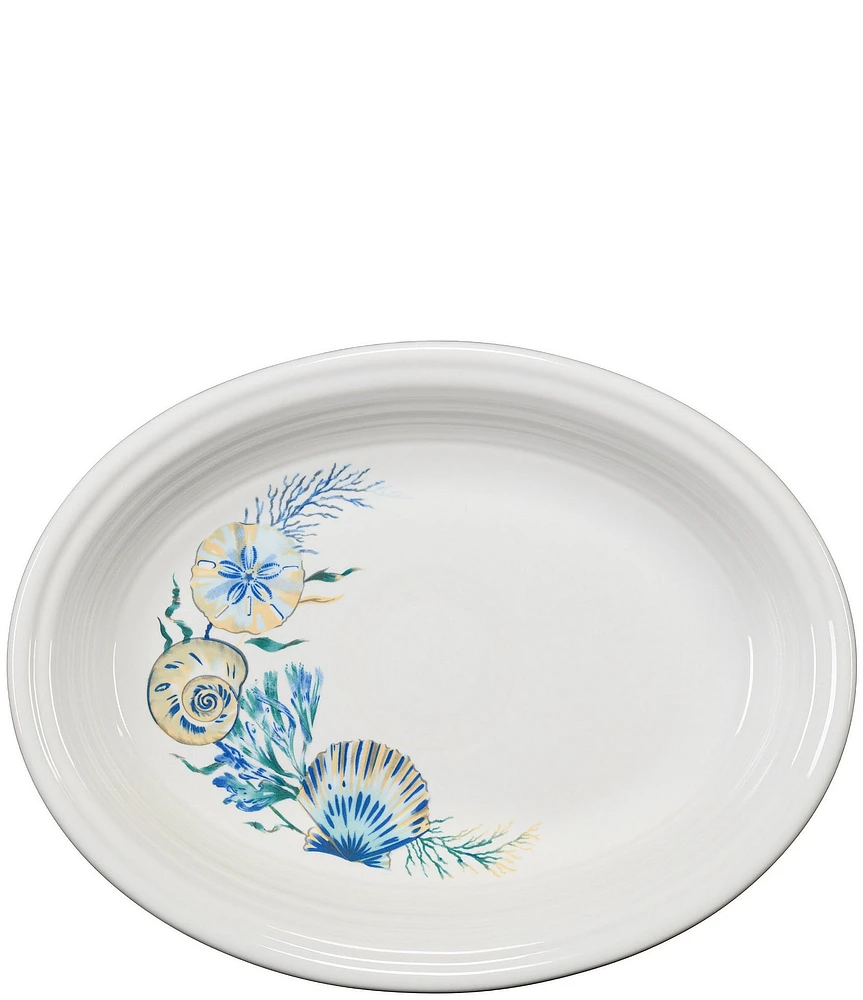 Fiesta Coastal Shores Medium Oval Serving Platter