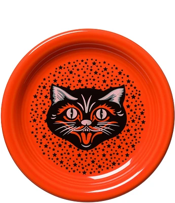 Fiesta Halloween Black Cat 6.5#double; Appetizer Plate