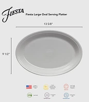 Fiesta 13 5/8 Inch Large Oval Serving Platter