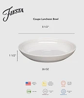 Fiesta Coupe 8.5#double; Luncheon Bowl, 26-oz