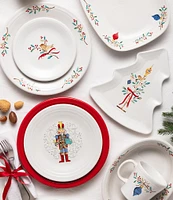 Fiesta Nutcracker Collection Classic Rim Salad Plate