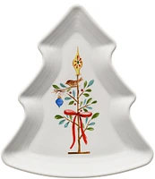 Fiesta Nutcracker Tree Shaped Plate