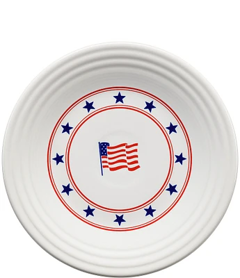 Fiesta Patriotic Flag Luncheon Plate