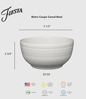 Fiesta Bistro Coupe Cereal Bowl, 22-oz