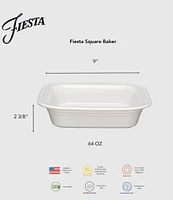 Fiesta Square 9x9 Inch Baker 2 Quart