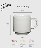 Fiesta Stackable Mug, 16 oz.