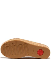 FitFlop Eloise Leather Cork Wedge Cross Slides