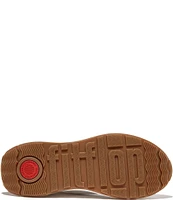 Fitflop F-Mode Flow Leather Suede Fabric Sneakers