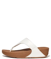 FitFlop Lulu Leather Platform Thong Flip-Flops