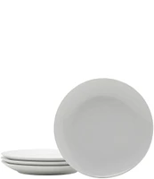 Fitz and Floyd Everyday White Coupe Salad Plates, Set of 4