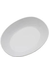 Fitz and Floyd Everyday White Oval Serving Bowl, 14.25#double;