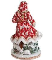 Fitz And Floyd Figurine Town and Country Santa Figurine