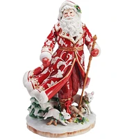 Fitz And Floyd Figurine Town and Country Santa Figurine