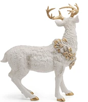 Fitz And Floyd Holiday Bonita Standing Deer Figurine